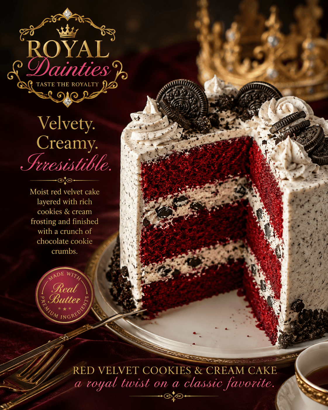 Red Velvet Cookies & Cream